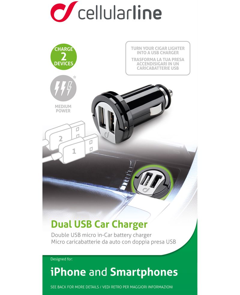 Cellularline-USB-Car-Charger-Dual---Universal