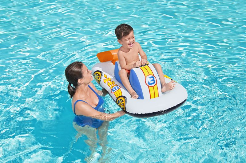 Bestway-41480-galleggiante-da-piscina-e-da-spiaggia-Multicolore-Fantasia-Gonfiabile-cavalcabile