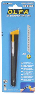 Lebez-180-BLACK-Taglierino-Taglierino-a-lama-retrattile-Giallo