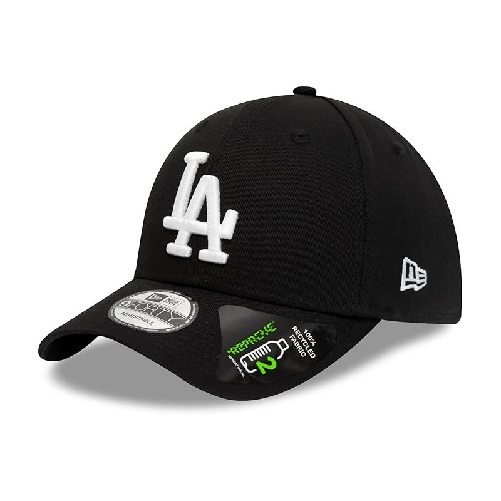 New Era Los Angeles Dodgers MLB Repreve League Essential Black 9Forty Adjustable cap - One-Size