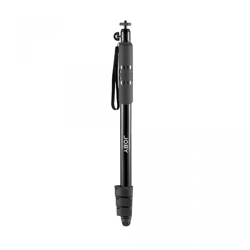 Joby-Compact-2-in-1-MonoPod-1-4--Alluminio-Plastica-Gomma-Acciaio-Nero