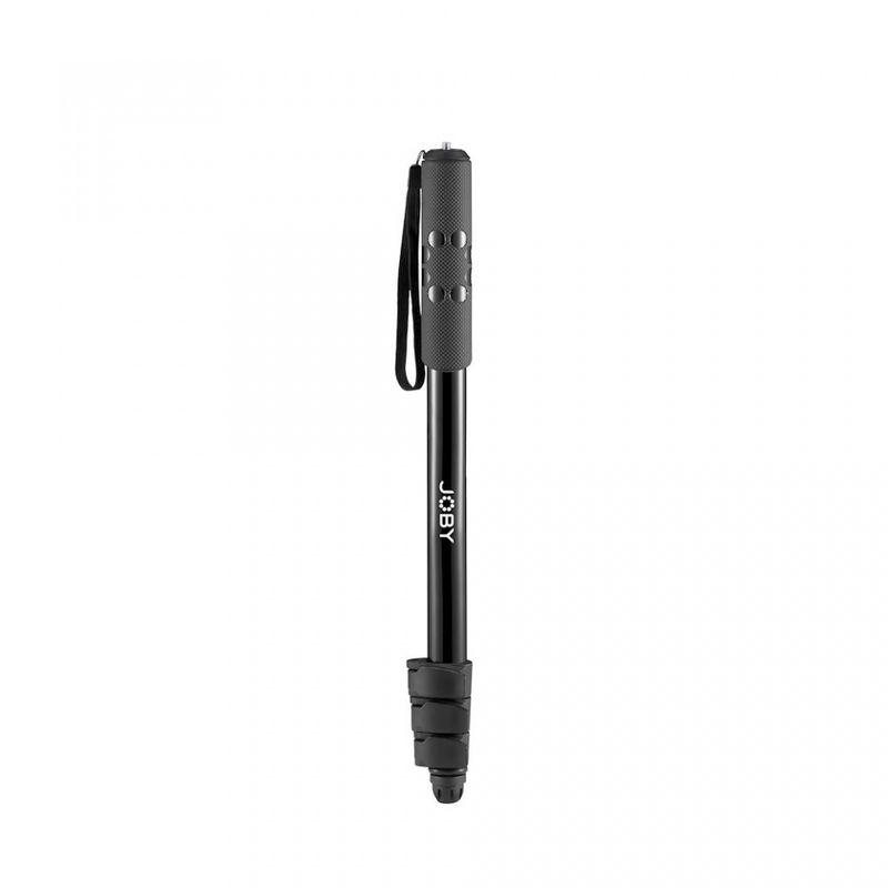 Joby-Compact-2-in-1-MonoPod-1-4--Alluminio-Plastica-Gomma-Acciaio-Nero
