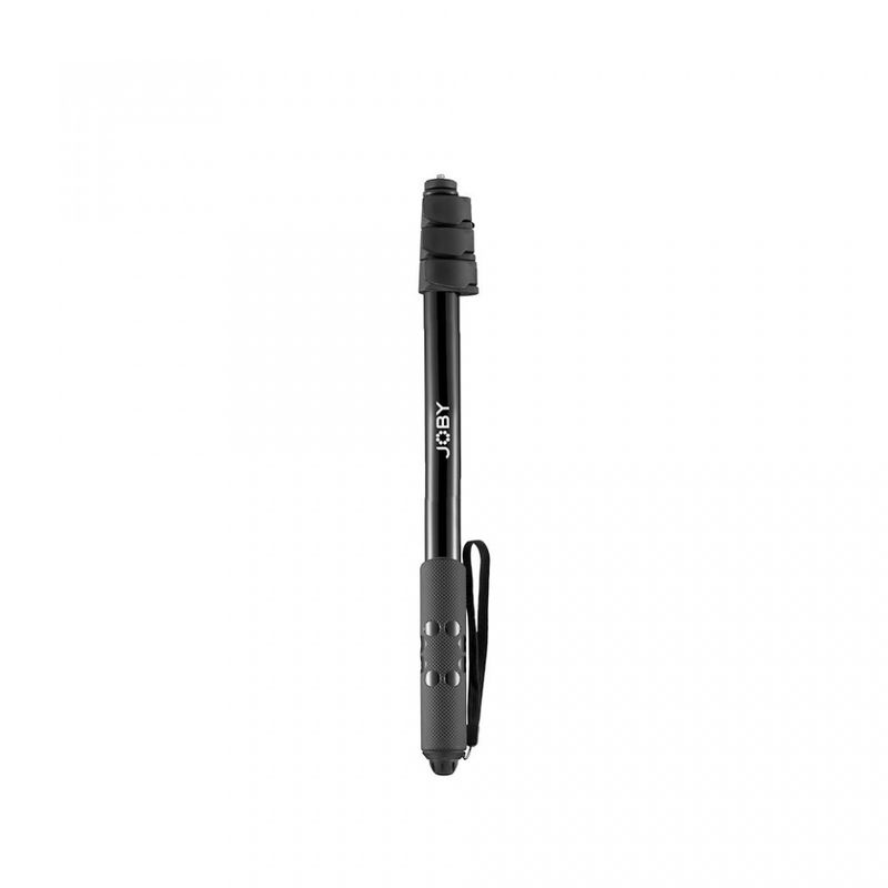 Joby-Compact-2-in-1-MonoPod-1-4--Alluminio-Plastica-Gomma-Acciaio-Nero