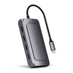 Satechi ST-U4MA3M replicatore di porte e docking station per laptop USB tipo-C Grigio