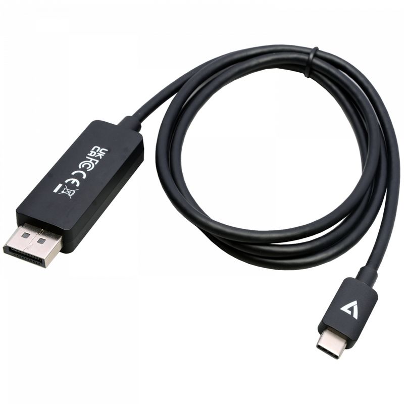 V7-V7USBCDP14-1M-DisplayPort-USB-tipo-C-Nero