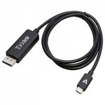 V7-V7USBCDP14-1M-DisplayPort-USB-tipo-C-Nero