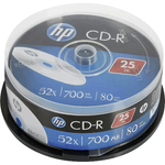 HP-CRE00015-CD-R-80Min-700MB-52x-Cakebox--25-Disc-