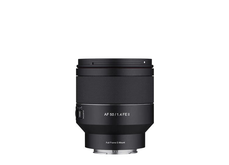 Samyang-AF-50mm-F1.4-FE-II-MILC-Obiettivi-standard-Nero