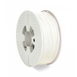 Verbatim 55058 materiale di stampa 3D Polietilene Tereftalato Glicole PETG Bianco 1 kg (Verbatim 3D FILAMENT PET-G 1KG W