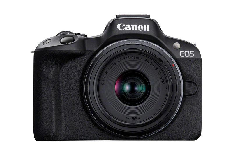 Canon-EOS-R50-Black---RF-S-18-45-IS-STM---RF-S-55-210mm-F5-7.1-IS-STM-Kit-MILC-242-MP-CMOS-6000-x-4000-Pixel-Nero