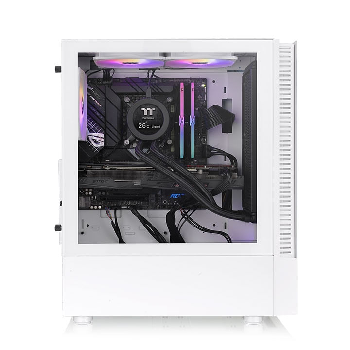 Thermaltake-View-200-TG-Snow-ARGB-Midi-Tower-Bianco