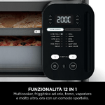 Ninja-SFP700EU-Combi-12-in-1-Multicooker-Forno-e-Friggitrice-ad-Aria-12-Funzioni-di-Cottura-Pasti-per-la-Famiglia-in-15-Minuti--Include-Teglia-Padella-e-Guida-alle-Ricette-Grigio