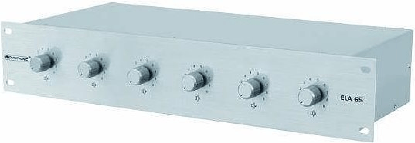 Omnitronic ELA 6S zone LS controller 10W si (80711343)