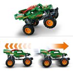 LEGO-42149-Technic-Monster-Jam-Dragon-Set-Monster-Truck-2-in-1-con-Pull-Back-Auto-Offroad-e-Macchina-Giocattolo-Buggy-Giochi-per-Bambini-e-Bambine