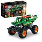 LEGO-42149-Technic-Monster-Jam-Dragon-Set-Monster-Truck-2-in-1-con-Pull-Back-Auto-Offroad-e-Macchina-Giocattolo-Buggy-Giochi-per-Bambini-e-Bambine