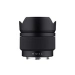 Samyang AF 12mm F2 E MILC Obiettivo ultra-ampio Nero