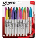 Sharpie-Fine-evidenziatore-18-pz-Punta-sottile-Multicolore