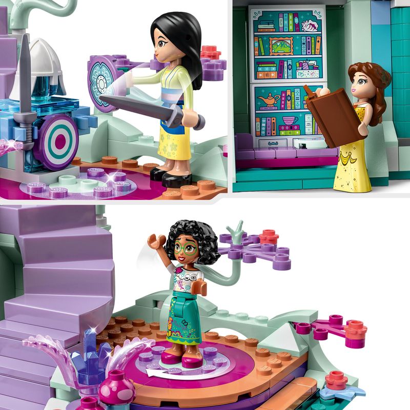 LEGO-Disney-La-Casa-sull-Albero-Incantata-con-13-Mini-Bamboline-come-la-Principessa-Jasmine-Elsa-e-Anna