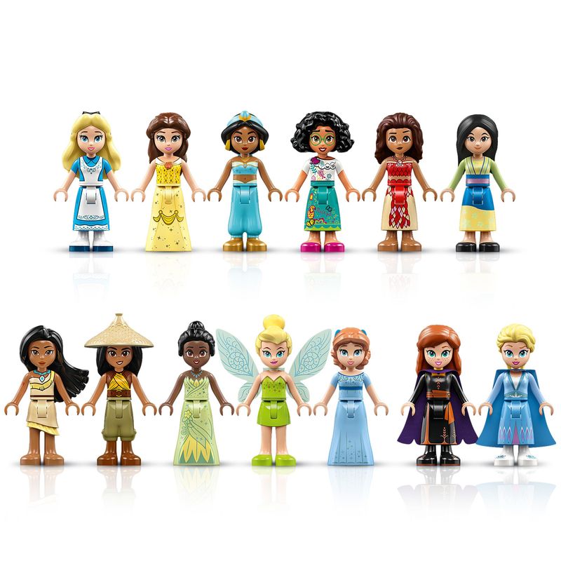 LEGO-Disney-La-Casa-sull-Albero-Incantata-con-13-Mini-Bamboline-come-la-Principessa-Jasmine-Elsa-e-Anna