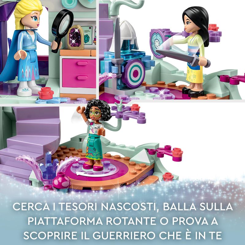 LEGO-Disney-La-Casa-sull-Albero-Incantata-con-13-Mini-Bamboline-come-la-Principessa-Jasmine-Elsa-e-Anna