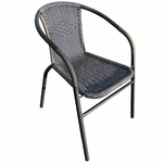 Sedia metallo/rattan 020092 spritz