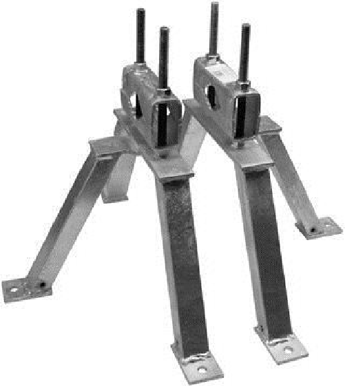 Televes Staffa a parete per pali fino a 89 mm WA 225 (MAHA89225)