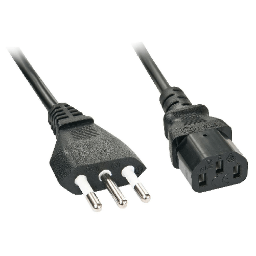 Lindy-30415-cavo-di-alimentazione-Nero-5-m-CEI-23-16-Accoppiatore-C13--5m-IT-to-C13-Mains-Cable---Warranty-120M-