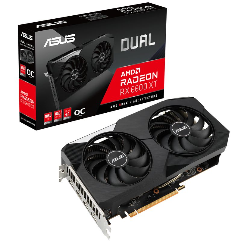 ASUS-Dual--RX6600XT-O8G-AMD-Radeon-RX-6600-XT-8-GB-GDDR6