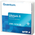 Quantum - 20 x LTO Ultrium 6 - 2,5TB / 6,25TB - Schwarz - Library Pack (MR-L6LQN-LP)