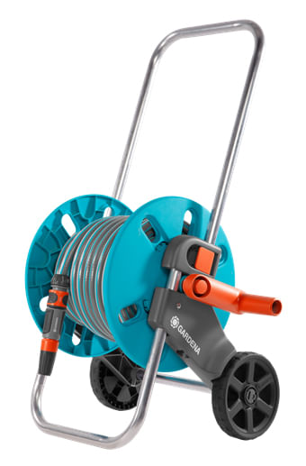 Gardena-AquaRoll-S-Carrello-avvolgitubo-Manuale-Blu-Grigio-Arancione