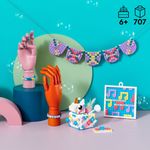 LEGO-DOTS-41962-Family-Pack-Creativo---Unicorno-Regalo-per-Bambine-e-Bambini-Set-5in1-Scatola-Portaoggetti-e-Braccialetti