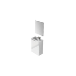 MOBILE BAGNO SOSPESO COMPACT (DA MONTARE) Misura: cm 58x40x22 Bianco Laccato