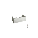 BASE 1 CASSETTO CON VANO SIFONE MOD. UNIKA Misura: cm 80x45,5xH.25 Olmo Bianco