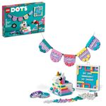 LEGO-DOTS-41962-Family-Pack-Creativo---Unicorno-Regalo-per-Bambine-e-Bambini-Set-5in1-Scatola-Portaoggetti-e-Braccialetti