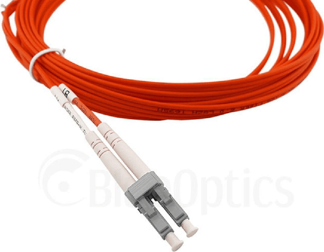 Cavo patch in fibra ottica duplex LC-E2000 Multimodale OM1 1 metro