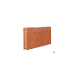 SOTTOLAVELLO A 3 ANTE PIEGHEVOLE Misura: cm 120x50 Teak - Top Inox