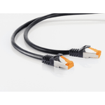 ShiverPeaks Cavo patch S-Impuls Cat 6a S/FTP da esterno nero 50 m (08-26505)