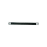 Logilink - Rack-Blende mit BÃ¼rste fÃ¼r KabeldurchfÃ¼hrung - Hellgrau, RAL 7035 - 1U - 48.3 cm (19") (ORCEB1G)
