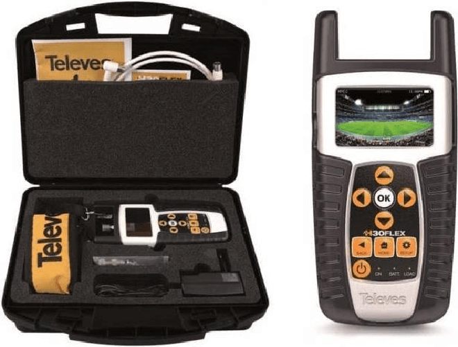 Televes H30S2CT2-K H30FLEX m.DVB-S2 DVB-C DVB-T2(n.HEVC265) Koffer 593314 (H30S2CT2-K)