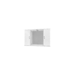 SPECCHIO MOD. ELETTRA 2 ANTE LISCE Misura: Bianco LxHxP 94,5x60,5x16