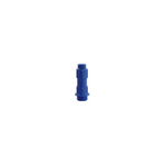 TAPPO DI COLLAUDO IMPIANTO A DOPPIO FILETTO 1/2x3/4 Misura: Blu - 1/2 x 3/4