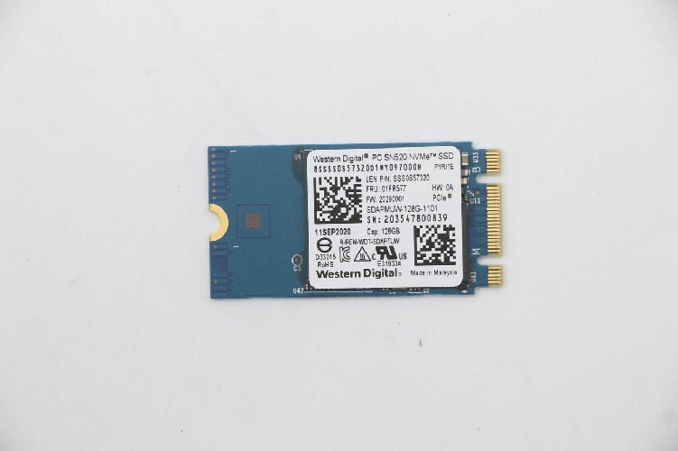 Sandisk 1101 128GB M.2 PCIe - 2242 SDAPMUW-128G-1101 SSD - Warranty: 6M
