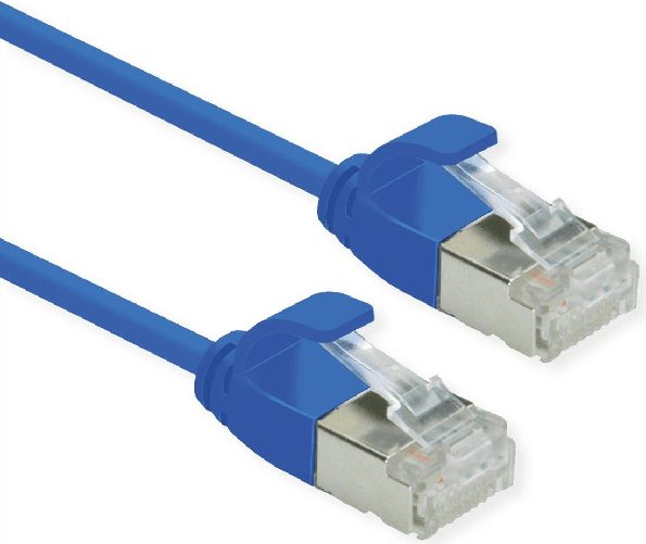 ROLINE DataCenter - Cavo patch - Da RJ-45 (M) a RJ-45 (M) - 3 m - 36 mm - U/FTP - CAT 6a