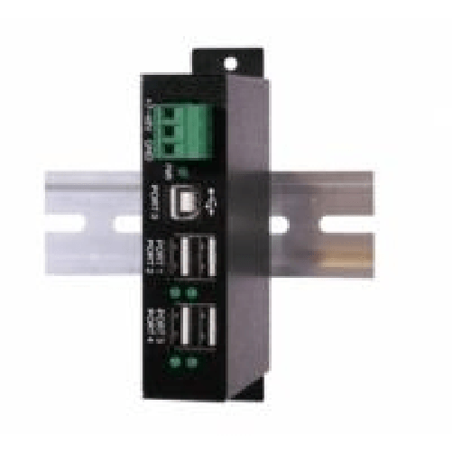 EXSYS Kit HUB USB 2.0 4 porte DIN-RAIL esterne