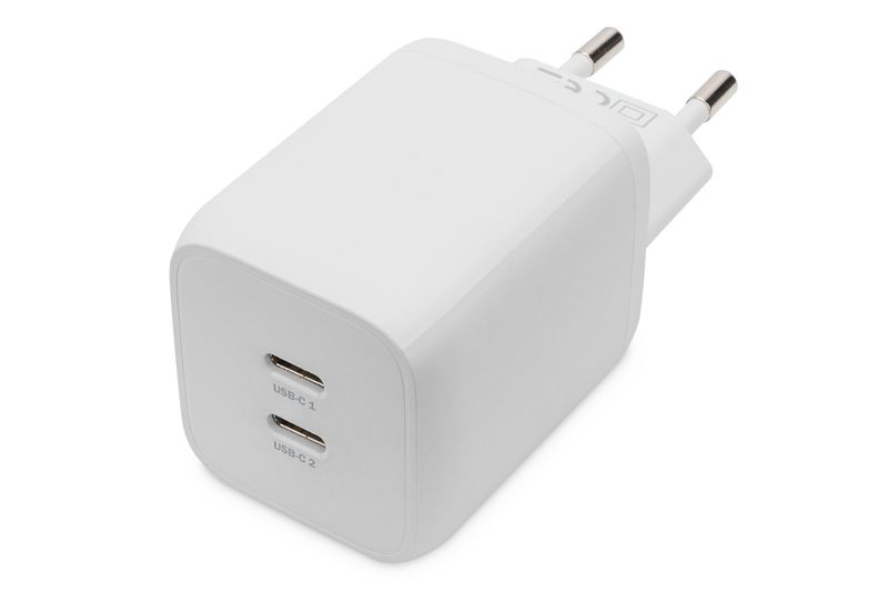 Digitus-Caricatore-USB-C-2-porte-65-W-GaN
