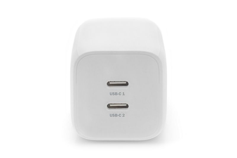 Digitus-Caricatore-USB-C-2-porte-65-W-GaN