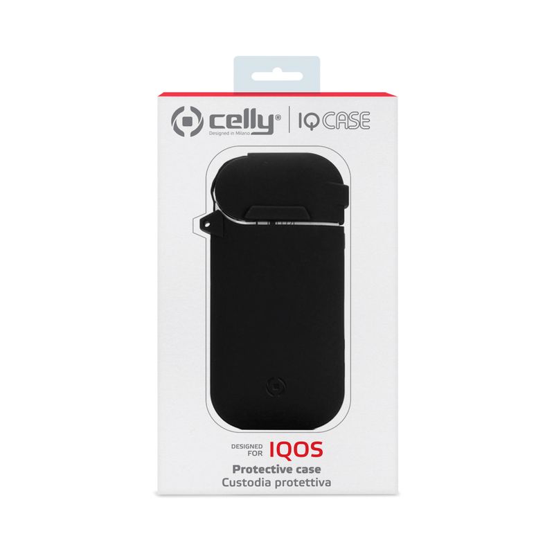 Celly-IQCASEBK-parte-e-accessorio-per-sigaretta-elettronica-Custodia-Silicone-Philip-Morris