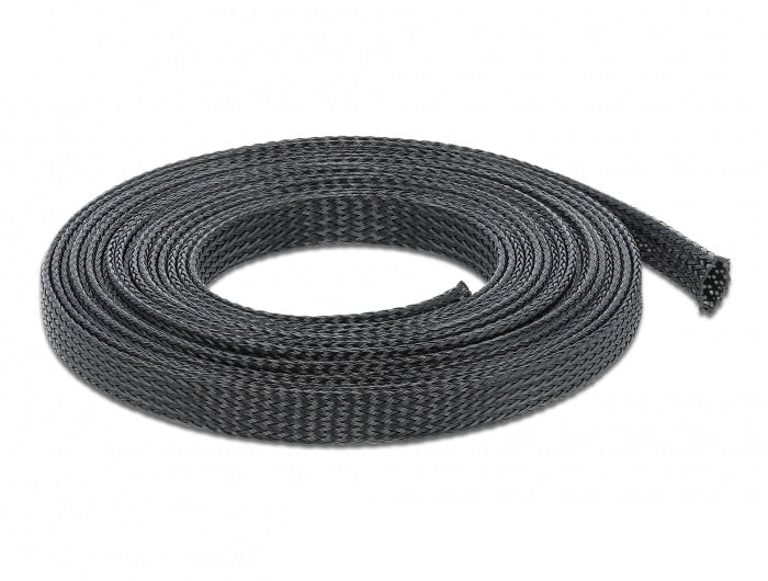 Delock-tubo-flessibile-intrecciato-estensibile-10-m-x-12-mm-nero