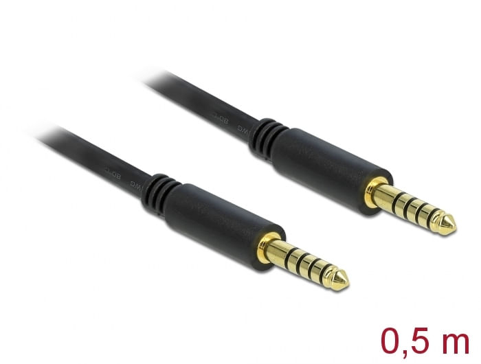 Delock-Cavo-jack-da-44-mm-a-5-pin-maschio-a-maschio-da-05-m-nero