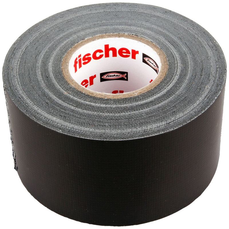 Fischer-560903-Nastro-universale-Nastro-in-tessuto-resistente-25-m-x-48-mm
